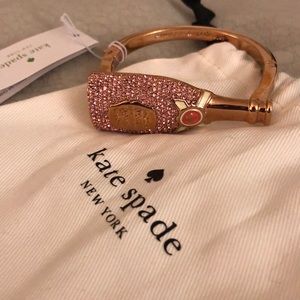 NWT Kate Spade NY Pink Champagne Bracelet! 💗🍾